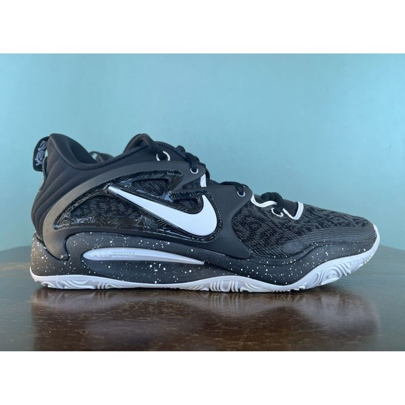 Nike KD 15 TB Black/White Speckled Basketball Shoes Men\'s Size 10 DO9826-002 main image 9